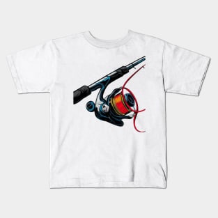 Fishing Reel Kids T-Shirt